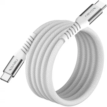 USB-C-naar-USB-C-kabel Nevox 2478 – USB 2.0, 48V 5A, 240W, stekker-naar-stekker