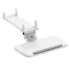 Toetsenbordhouder MACLEAN MC-156 W — verstelbaar plateau onder tafel, max. belasting 5 kg