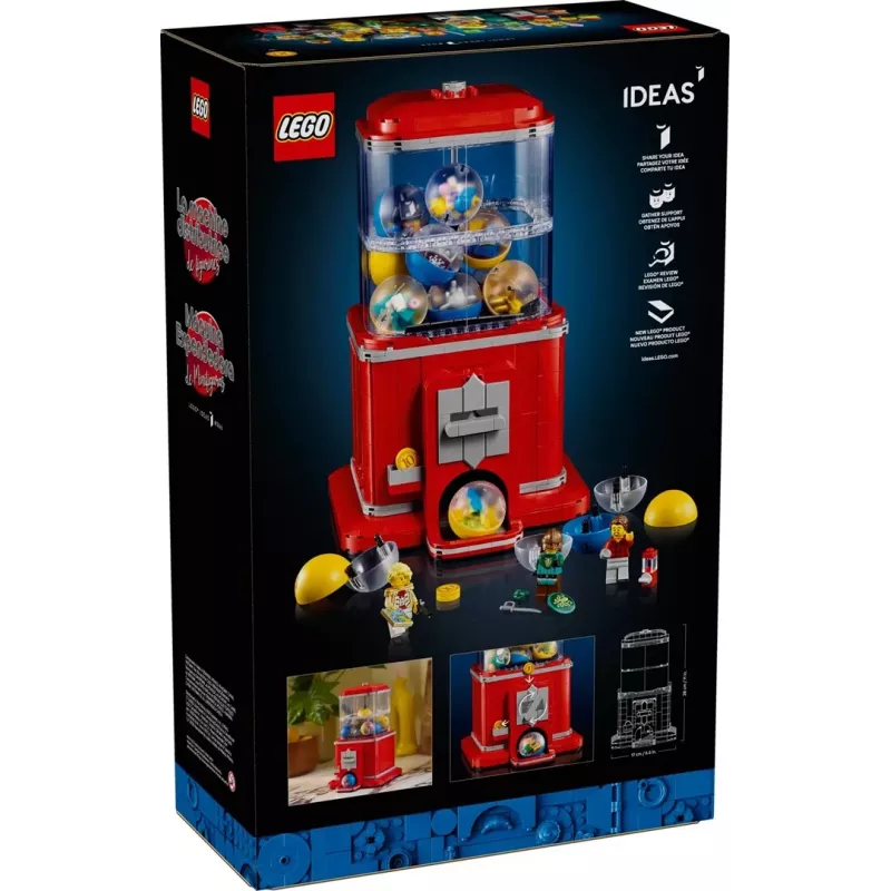 LEGO IDEAS 21358 minifigurenautomaat