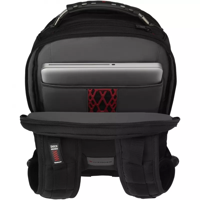 Wenger IBEX Deluxe - notebookrugzak - 43,2 cm - 35,60 cm (14) - 40,6 cm (16) - zwart (606493)