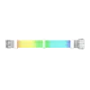 Gamemax voedingsverlengkabel VGA/CPU 2x8PIN-W, wit