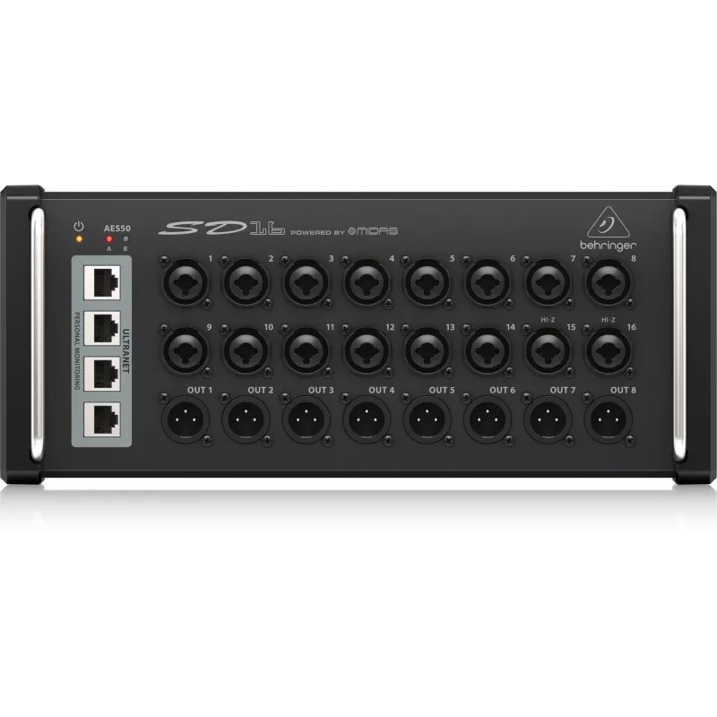 Stagebox Behringer SD16 Zwart Metaal
