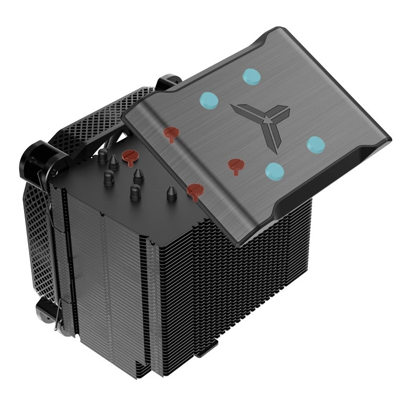 Jonsbo HX6250 processor-koellichaam/radiator 14 cm zwart 1 stk.
