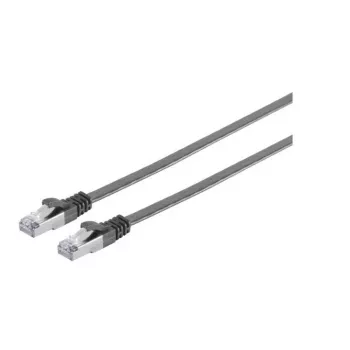 Netwerkkabel Microconnect V-UTP6A02S-FLAT RJ-45 Cat6a 2m zwart
