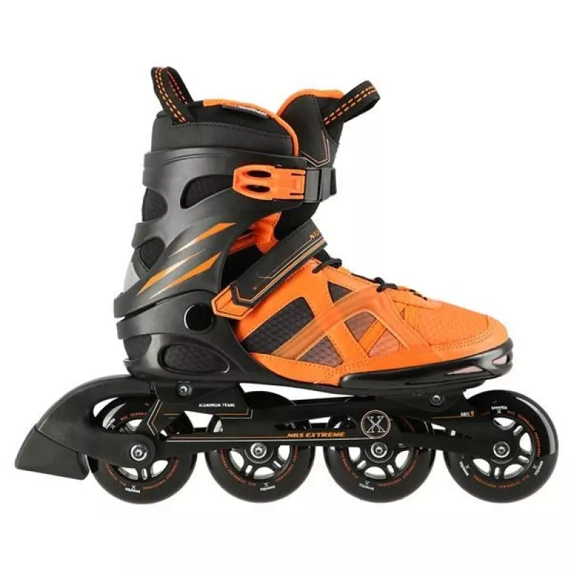 Inline skates Nils Extreme NA14112 ZWART-ORANJE MAAT 38