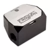 Flow Sensor Aqua-Computer doorstroomsensor high flow 2, 2x G1/4 – zilver/zwart