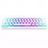 Thock Compact Wireless Pudding Onyx White, Gaming-toetsenbord wit, DE-layout, Kailh Box Red