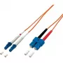 Equip glasvezel-patchkabel LC/SC 62,5/125 µ 2,0 m InfiniBand/glasvezelkabel 2 m