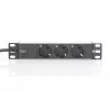 Aluminium stekkerdoos Digitus DN-95411 3 veiligheidsstopcontacten 2 m