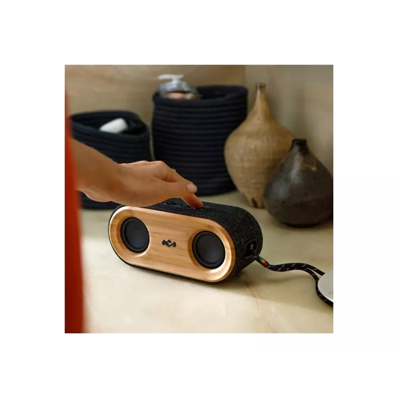 The House Of Marley EM-JA021-SB draagbare/partyluidspreker stereo draagbare luidspreker zwart, geel 20 W