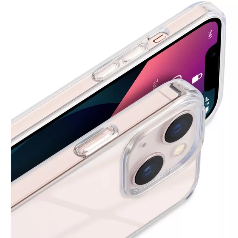 Nevox StyleShell SHOCKFlex 2374 hoesje voor iPhone 16, transparant