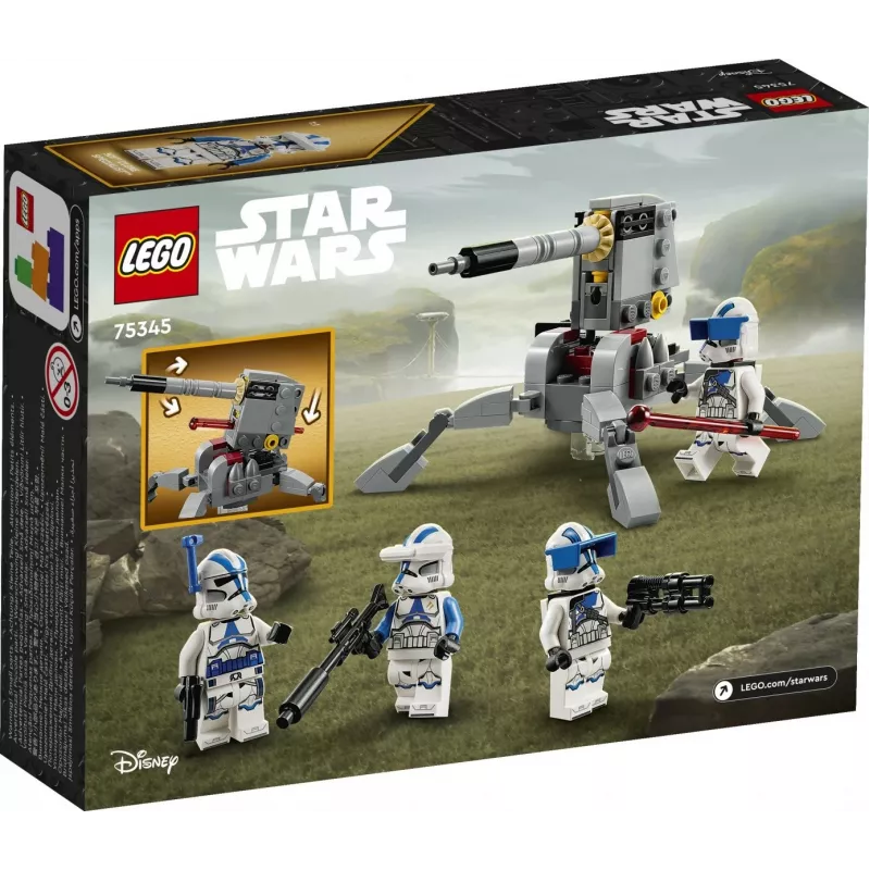 LEGO 75345 Star Wars 501st Clone Troopers Battle Pack set bouwbaar speelgoed