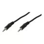 Audiokabel 3,5 mm LogiLink CA1049 1 m zwart