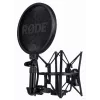 RODE SM6 schokdemper-houder met popfilter, zwart