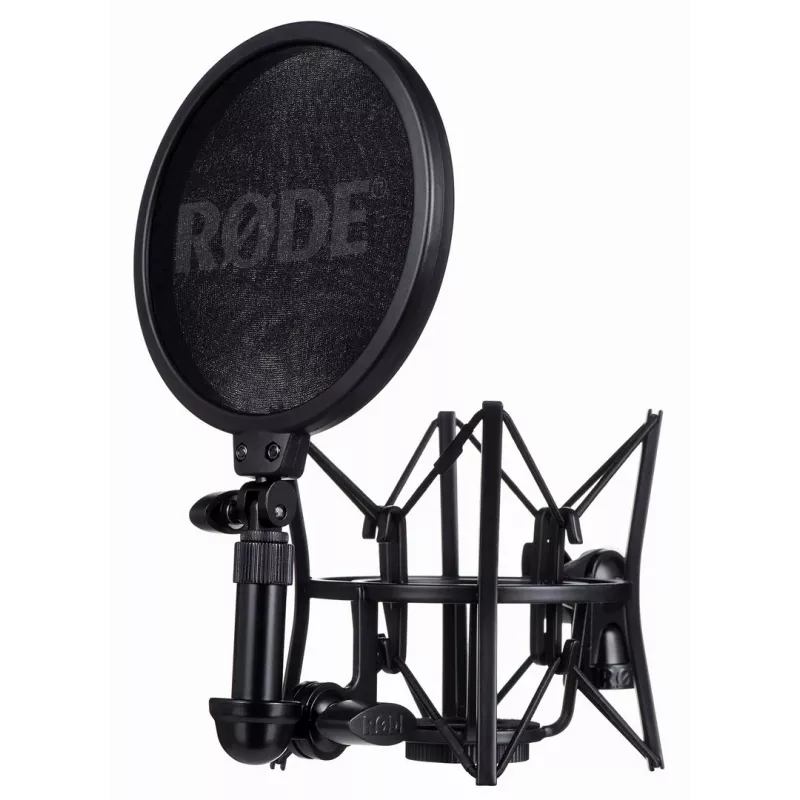 RODE SM6 schokdemper-houder met popfilter, zwart