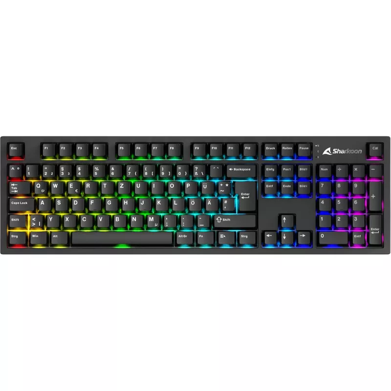 Mechanisch toetsenbord Sharkoon OfficePal KB70W — lineaire schakelaars, tenkeyless-layout