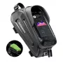 Rockbros B68 fietstas frametas telefoonhoesje 1,7 l zwart