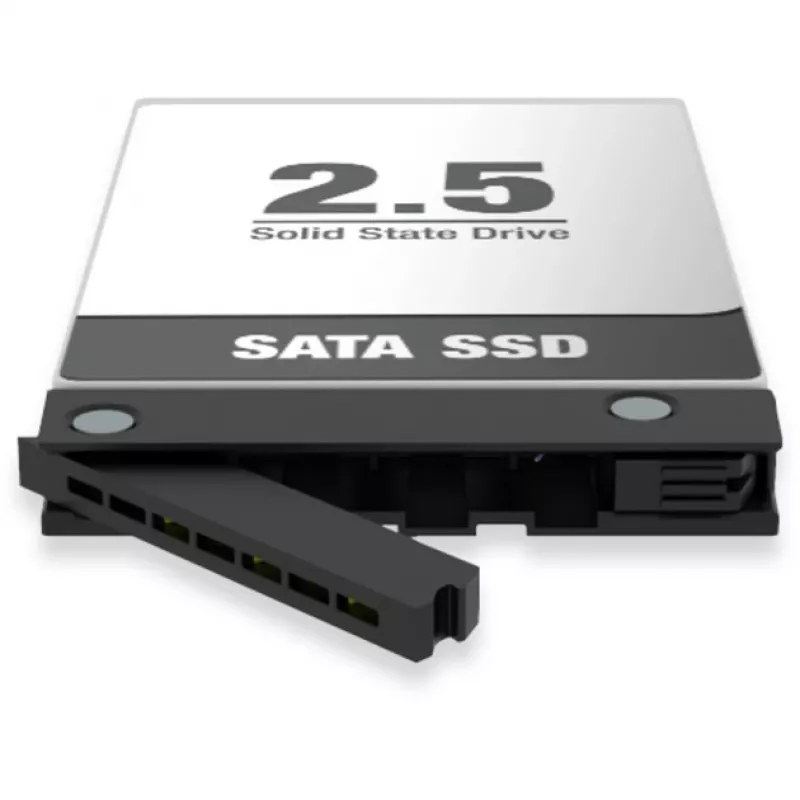 Mobiel rack icy dock MB038SP-B voor 8x 2,5-inch SATA/SAS-stations, passend voor 1x 5,25-inch bay