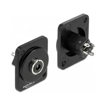 D-type-module 3,5 mm 3-polige stereobus om te solderen DELOCK 86789