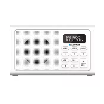 Blaupunkt DR3WH draagbare radio wit