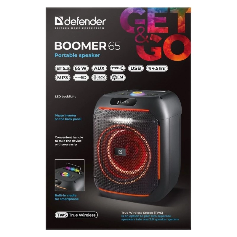 Bluetooth-luidspreker Boome R 65W