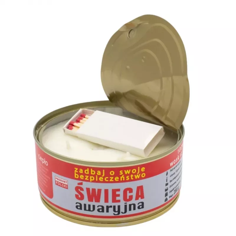 HASKE Pro overlevingskaars voor noodgevallen 280g, 48u