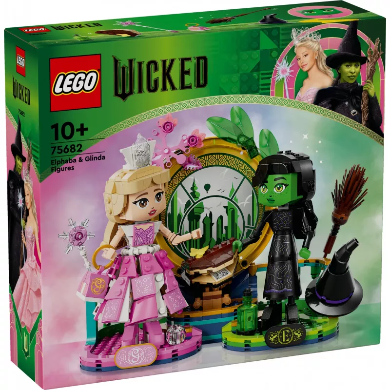 LEGO Wicked figuren Elphaba en Glinda 75682 – verzamel-minifigurenset