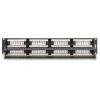 DIGITUS - Patchpanel - RJ-45 X 48 - grijs, RAL 7035 - 2U - 48 poorten (DN-91648U)