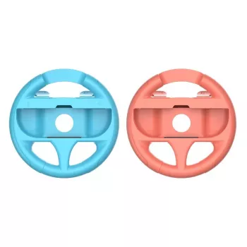 Wheel mod Subsonic 2-pack stuurwielen voor Switch & Switch 2 rood turquoise