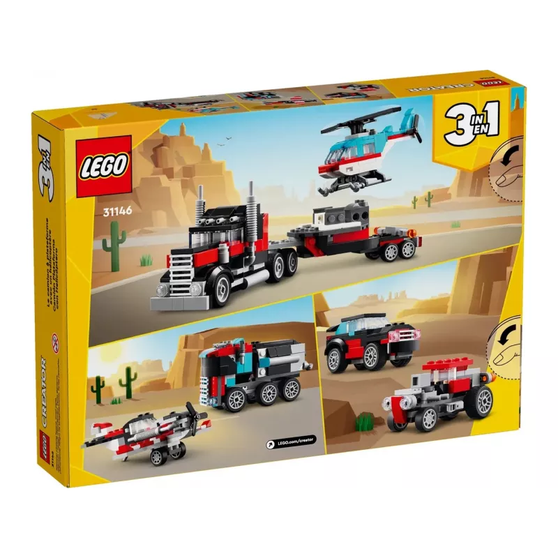 LEGO Creator 3-in-1 31146 Dieplader met helikopter