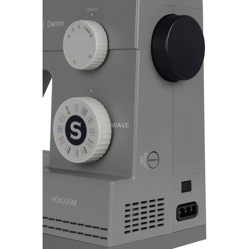 Automatische naaimachine SINGER Heavy Duty 6335M Electric grijs