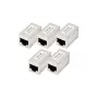 Digitus CAT 6A modulaire koppelstukken afgeschermd 5 stuks RJ-45 gouden contacten