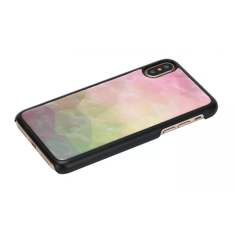 iKins Water Flower hoesje voor iPhone XS/X, zwart, K1690J