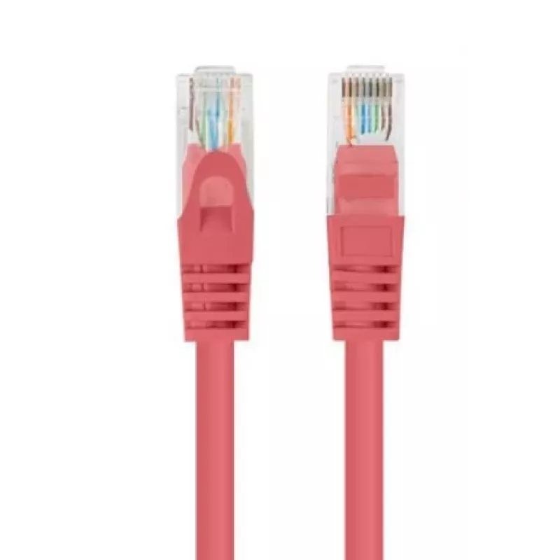 Lanberg PCU5-20CC-0300-R Cat.5e UTP patchkabel, 3 m, Rood, verpakking van 10