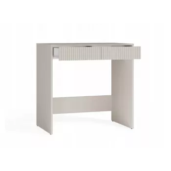 Bureaublad e shop MARINA 2S slank KASZMIR — compact bureau met 2 laden, smal profiel