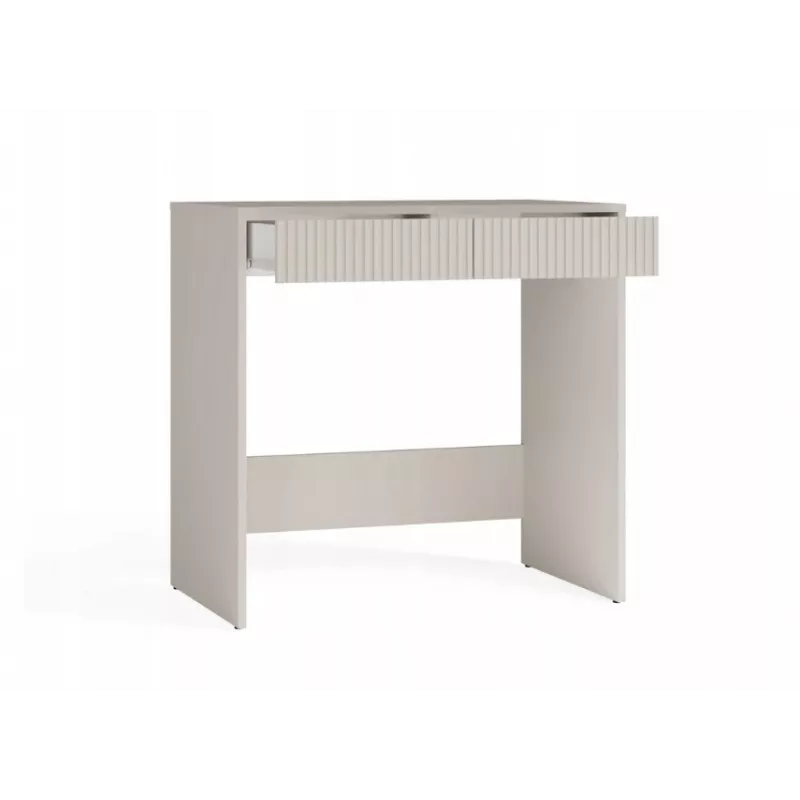 Bureaublad e shop MARINA 2S slank KASZMIR — compact bureau met 2 laden, smal profiel