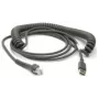 Zebra CBA-U29-C15ZBR USB-kabel USB 2.0 4,57 m USB A zwart