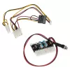 Akasa AK-PE080-03 voeding indoor 80 W zwart, blauw, rood, wit, geel