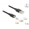 USB-kabel DeLOCK 88165 1 m USB A zwart