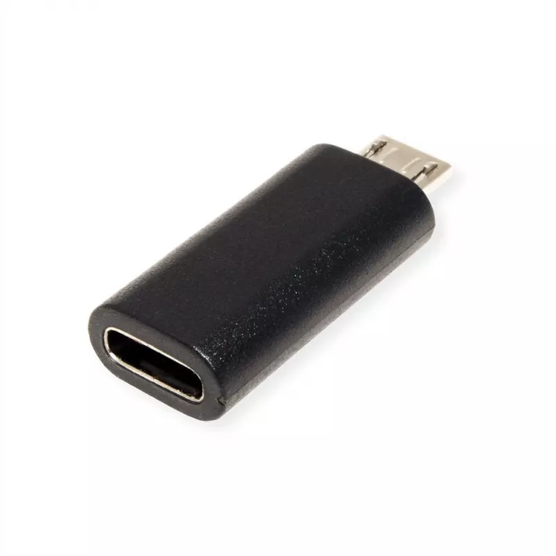 VALUE USB-adapter - USB-C (W) omkeerbaar naar Micro-USB Type B (M)