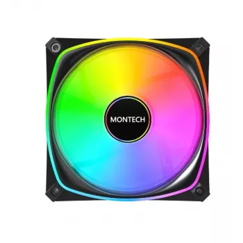 MONTECH AX120 PRO ZWART 120mm ARGB behuizingsventilator