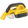 DEWALT DCV517N-XJ - nat- en droogzuiger - 954 l/min - zwart - geel - 1,9 l - 18 V - lithium-ion (Li-Ion)