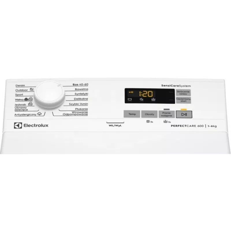 Wasmachine Electrolux EW6TN5261FP, frontlader 6 kg, energie-efficiëntieklasse D