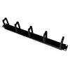 Alantec PK009 kabelorganizer wandkabelhouder zwart 1 stuks
