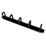 Alantec PK009 kabelorganizer wandkabelhouder zwart 1 stuks