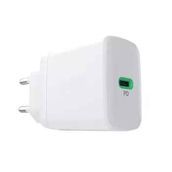 Voeding Green Cell PowerSource Solo30 30W wit — USB-C-oplader, 30 W uitgangsvermogen