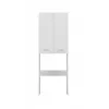 Badkamer-opbergkast Top e Shop POLA DD BIEL – wandmontage, wit frame, 4 planken