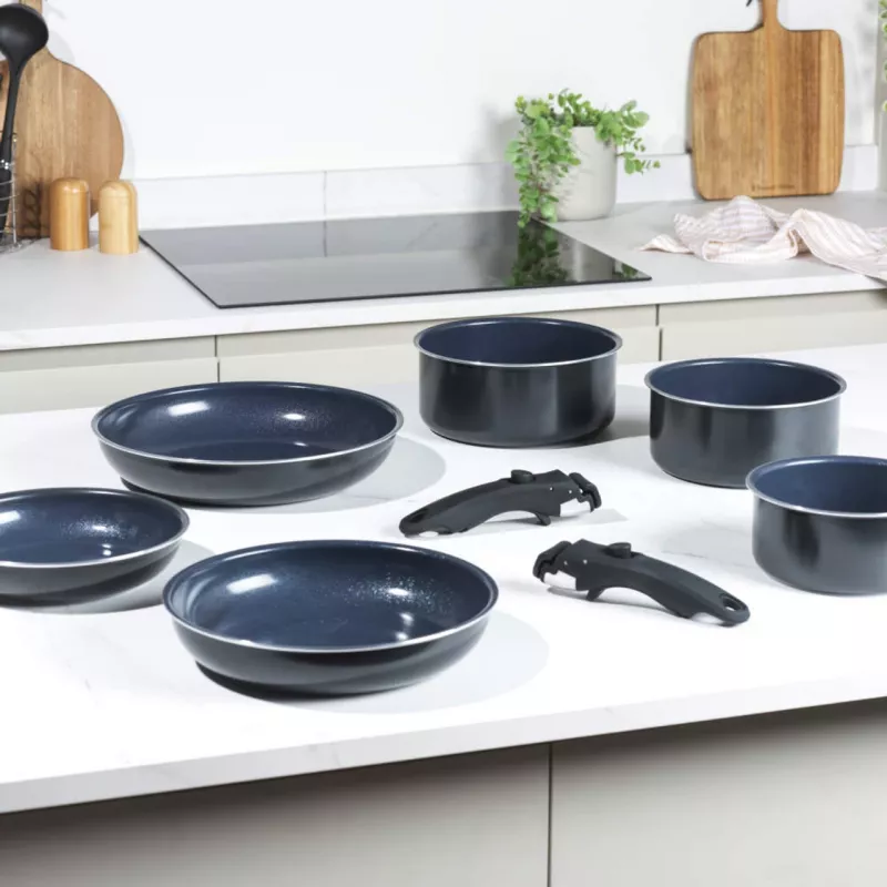Pannenset Russell Hobbs RH03321EU7 — 8-delig, antiaanbaklaag, vaatwasserbestendig