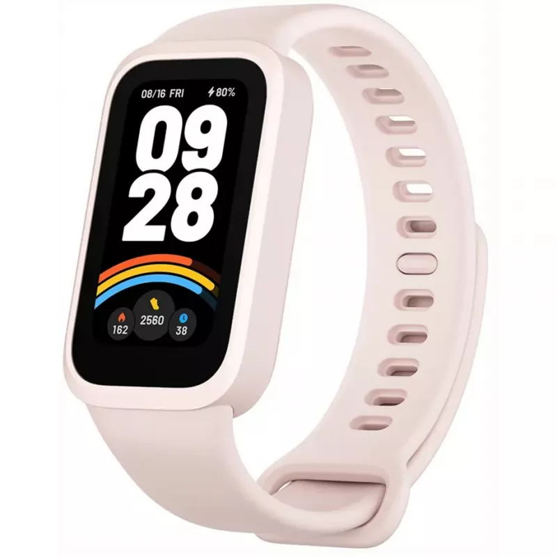 Xiaomi Smart Band 9 Active BHR9917GL activiteitentracker, 1,47 inch (3,73 cm) TFT, Bluetooth 5.3, 5 ATM, roze