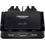 Trendnet TK-220DPI toetsenbord/video/muis (KVM)-switch zwart (TK-220DPi)